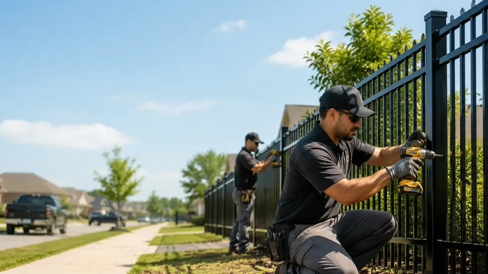 Metal Fence Installation in Laurel, IA